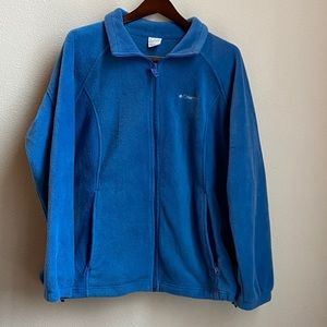 Artic blue Women’s Columbia fleece jacket